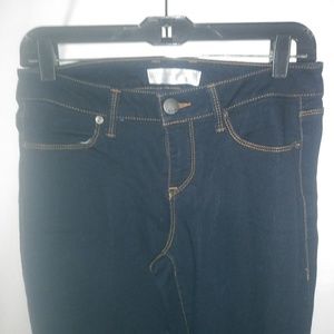 NoBo 7 29x31 Indigo Jeans Like New Amber Contrast Stitching